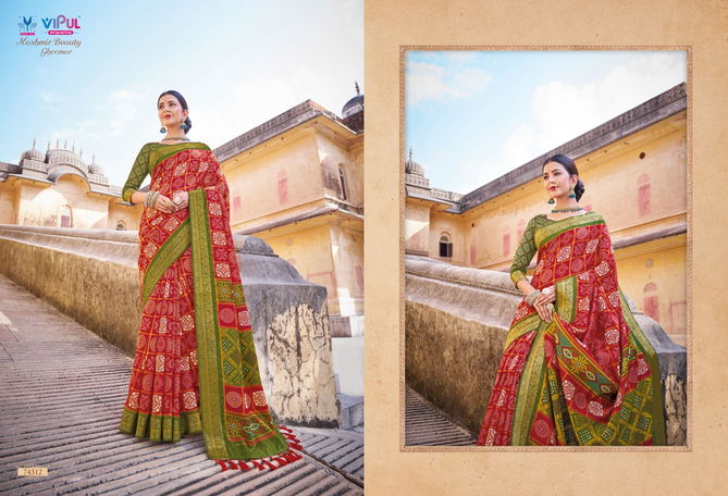 Kashmiri beuty By Vipul Designer Wedding Sarees Catalog